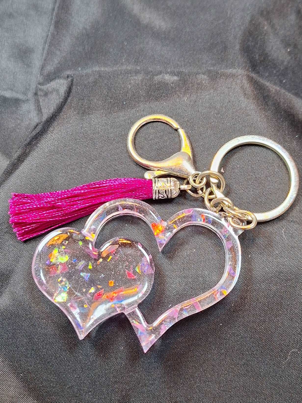 Heart Keychains