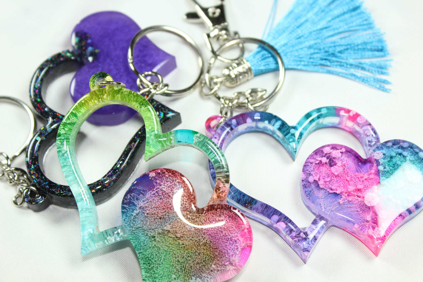 Heart Keychains