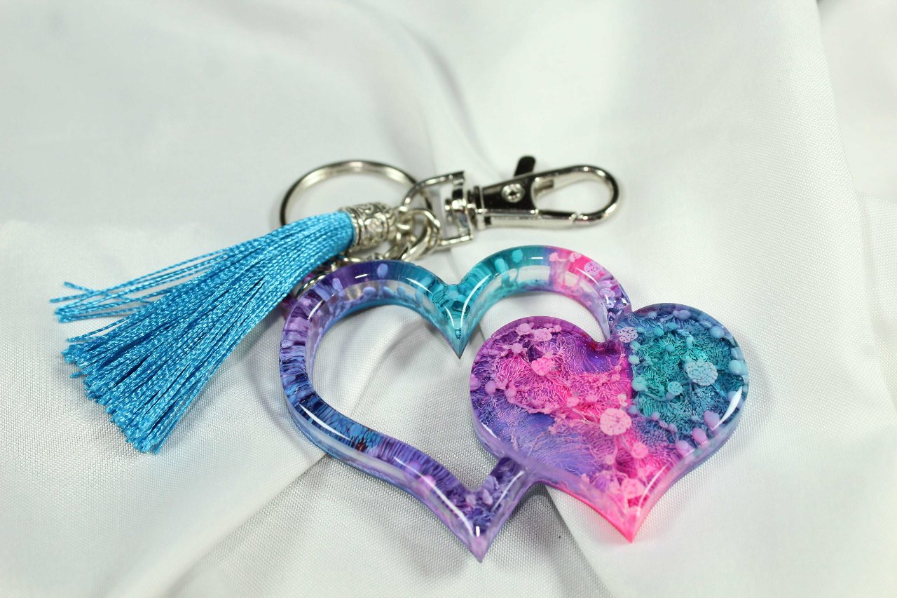 Heart Keychains