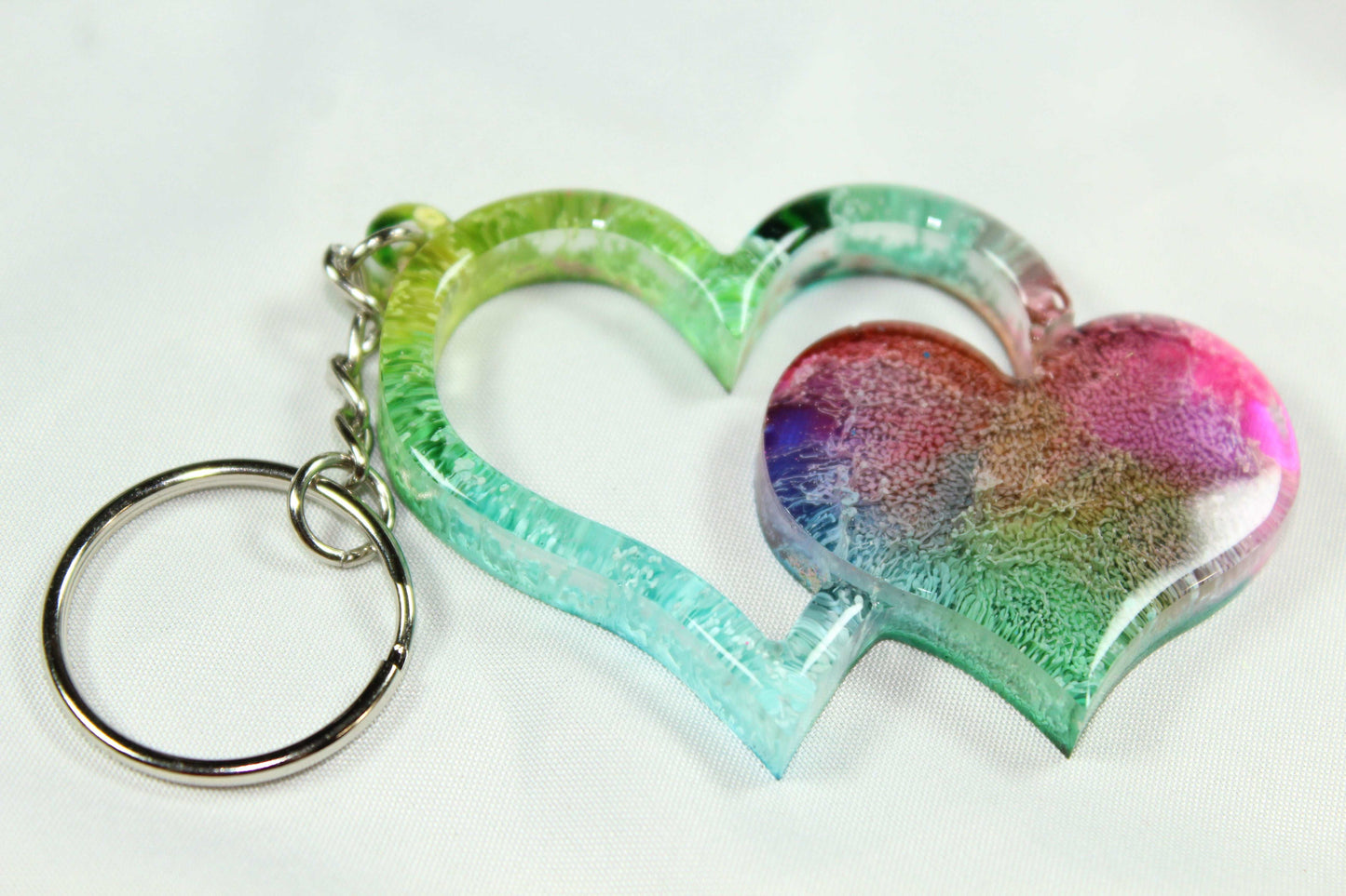 Heart Keychains