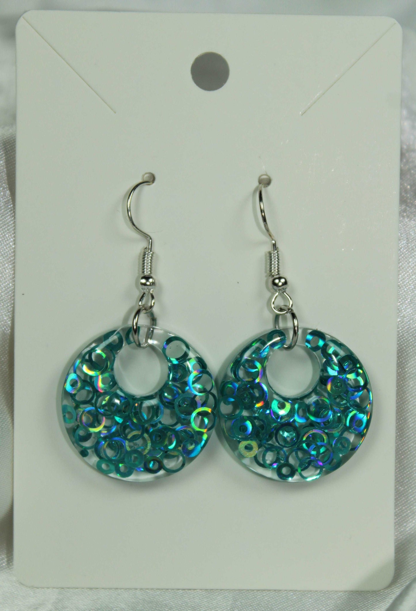 Circle Holo Earrings